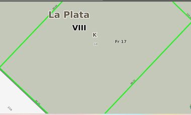 CASA QUINTA en VENTA en LA PLATA- TERRENO 6.000 m2