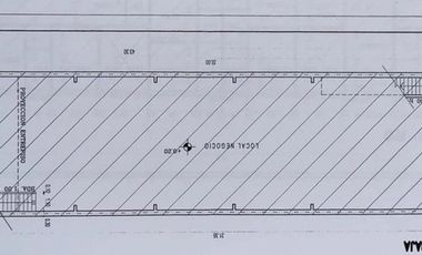 Venta local en Gral San Martín. Al frente, 283 m2
