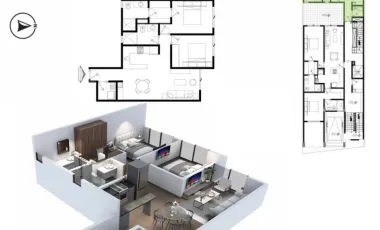 Departamento en venta en Piedad Narvarte, Benito Juárez, Ciudad de México