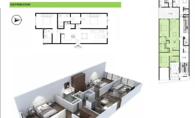 Departamento en venta en Piedad Narvarte, Benito Juárez, Ciudad de México