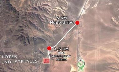 TERRENOS INDUSTRIALES, NUDO URIBE, ANTOFAGASTA