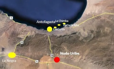 TERRENOS INDUSTRIALES, NUDO URIBE, ANTOFAGASTA