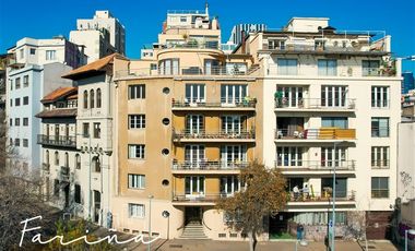 Departamento en Arriendo en Frente a Parque Forestal y a pasos de Metro Bellas Artes