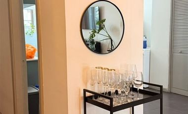 Departamento en Arriendo en Frente a Parque Forestal y a pasos de Metro Bellas Artes