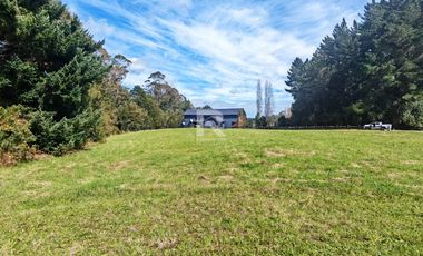 PARCELA CON PRADERA Y BOSQUE EN CONDOMINIO IDANMAPU