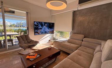 Lagoon Pilar, Crystal Lagoon | Venta | Departamento de 4 ambientes con jardín y vista a la laguna