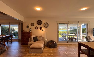 Lagoon Pilar, Crystal Lagoon | Venta | Departamento de 4 ambientes con jardín y vista a la laguna