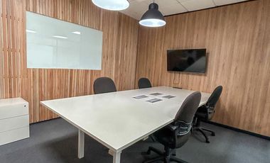 Oficina en alquiler temporario - Amoblada - 10 puestos + sala de reunión + privado
