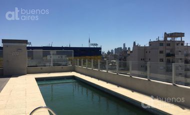 Monoambiente  en Alquiler Temporal con BALCON Y PILETA