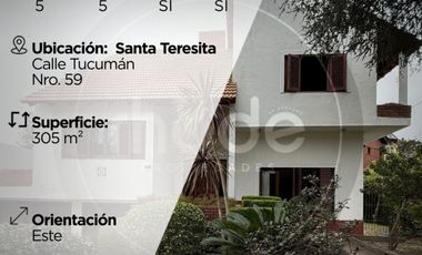 Gran casa en Santa Teresita