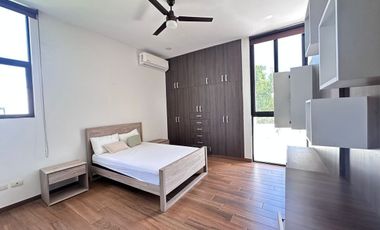 HERMOSA CASA EN RENTA AMUEBLADA EN MERIDA RESIDENCIAL ALLEGRA