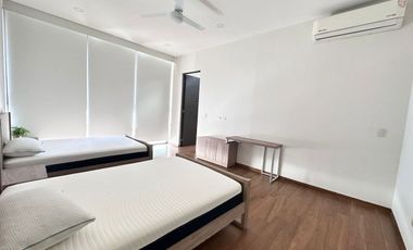 HERMOSA CASA EN RENTA AMUEBLADA EN MERIDA RESIDENCIAL ALLEGRA