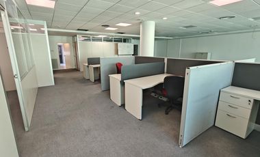 Oficinas en alquiler, planta libre con divisiones, próximas a Av 9 de Julio