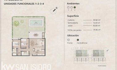 TOWN HOUSES 4 AMBIENTES EN BARRIO PRIVADO AYRES HAUS BENAVIDEZ
