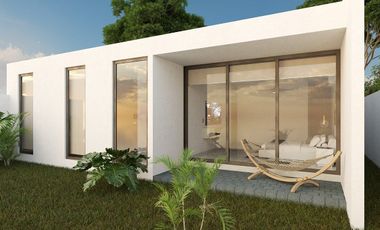 CASA EN VENTA DE UNA PLANTA EN SERENA, SANTA FE, MERIDA, YUCATAN