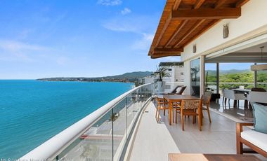Penthouse en venta en Bucerías frente al mar