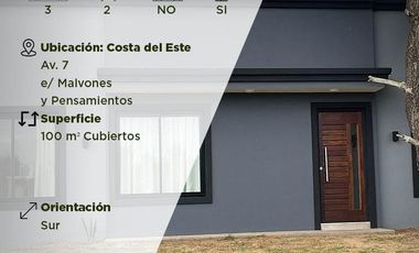 Casa con 3 dormitorios en Costa del Este