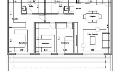 Departamento en venta en emprendimiento en Iituzaingo