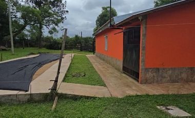 Se Vende Chacra . Con casa, arroyo y tajamares. Santa Ana Misiones