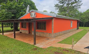Se Vende Chacra . Con casa, arroyo y tajamares. Santa Ana Misiones