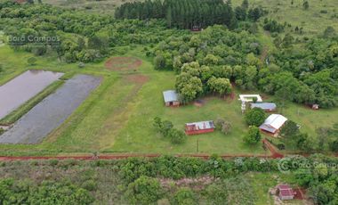 Se Vende Chacra . Con casa, arroyo y tajamares. Santa Ana Misiones