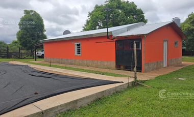 Se Vende Chacra . Con casa, arroyo y tajamares. Santa Ana Misiones
