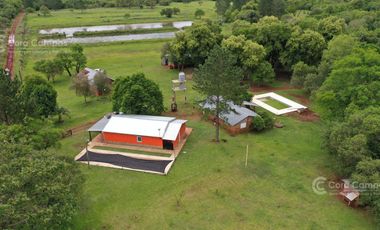 Se Vende Chacra . Con casa, arroyo y tajamares. Santa Ana Misiones