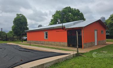 Se Vende Chacra . Con casa, arroyo y tajamares. Santa Ana Misiones