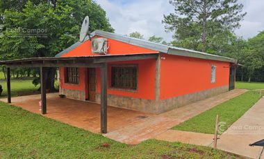 Se Vende Chacra . Con casa, arroyo y tajamares. Santa Ana Misiones