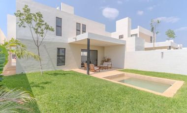 Casa al norte de Mérida Conkal, con seguridad 24 horas