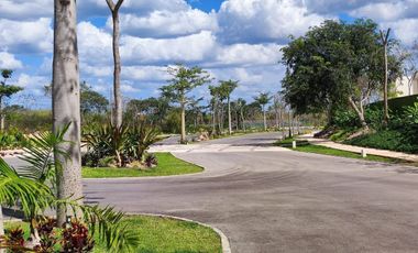 Casa en privada con áreas verdes en Conkal, Mérida