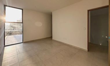Casa en Conkal con 3 habitaciones, en privada con amenidades.