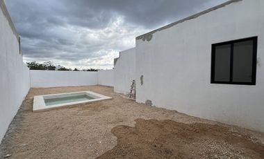 Casa en preventa con amplios espacios al norte de Mérida, Dzitya