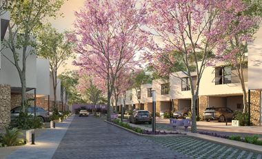 Townhouse en privada al norte de Mérida, Conkal  Yucatán