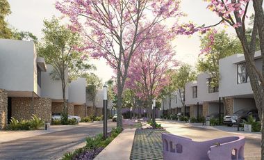 Townhouse en privada al norte de Mérida, Conkal  Yucatán