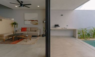 Townhouse en privada al norte de Mérida, Conkal  Yucatán