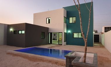 Casa en venta en Conkal, Mérida, con alberca