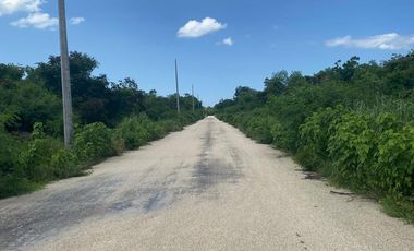 Lotes en venta en KOMCHEN cerca Carretera Progreso-Mérida