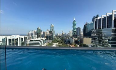 ALQUILO APARTAMENTO EN BELLA VISTA, 1 RECAMARAS, AMOBLADO, OBARRIO.