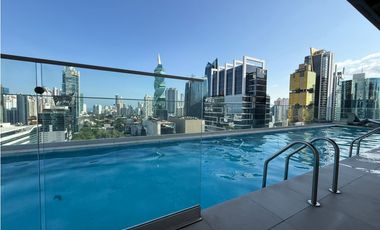 ALQUILO APARTAMENTO EN BELLA VISTA, 1 RECAMARAS, AMOBLADO, OBARRIO.