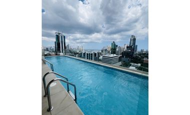 ALQUILO APARTAMENTO EN BELLA VISTA, 1 RECAMARAS, AMOBLADO, OBARRIO.