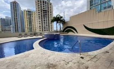 ALQUILO APARTAMENTO EN PUNTA PACIFICA, 2 RECAMARAS, AMOBLADO.