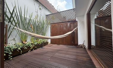 ARRIENDO APARTAMENTO 120m2  AMOBLADO + ESTUDIO + BALCON  CHICO (103)