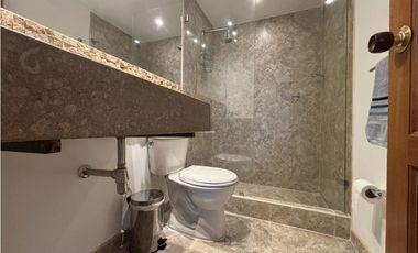 ARRIENDO APARTAMENTO 120m2  AMOBLADO + ESTUDIO + BALCON  CHICO (103)