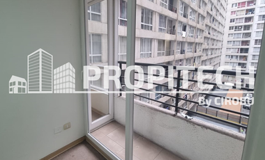 ARRIENDO DPTO 2 HABITACIONES + 1 BAÑO, PISO 6, METRO LAS REJAS + ESTACIONAMIENTO