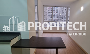 ARRIENDO DPTO 2 HABITACIONES + 1 BAÑO, PISO 6, METRO LAS REJAS + ESTACIONAMIENTO