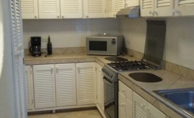 Renta de departamento amueblado en Playa Norte