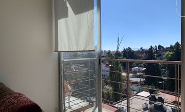 CONTADERO RENTA DEPARTAMENTO AMUEBLADO Y EQUIPADO CON BALCON A 5 MIN DE SANTA FE