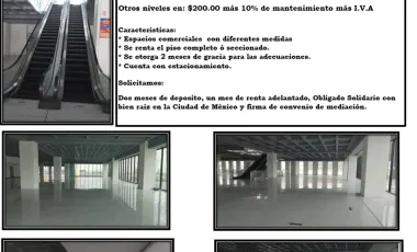 Bodega en renta en San Andres Atoto, Naucalpan de Juárez, México