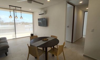 Departamento  renta amueblado y equipado en Privada Zennova, Dzityá